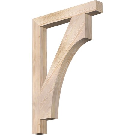 Ekena Millwork Westlake Block Smooth Bracket, Douglas Fir, 3 1/2"W x 28"D x 40"H BKT04X28X40WTL05SDF